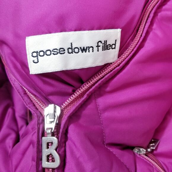 Bogner Fuchsia Goose Down Puffer Ski Winter Jacket - Picture 4 of 16